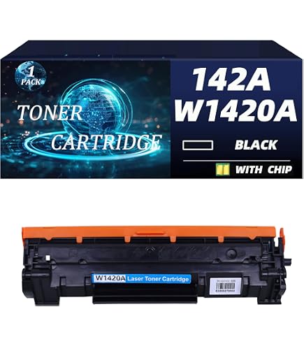Cartucho De Tóner W1420A 142A, Con Chip, Compatible Con HP Laserjet