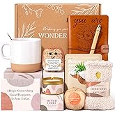 Gifts for Women, 9pcs Happy Birthday Gifts for Women, Christmas Christian Ideas Get Well Inspirational Box Unique Thank You Employee Appreciation Gift Baskets for Her Mom Sister Friend Teacher