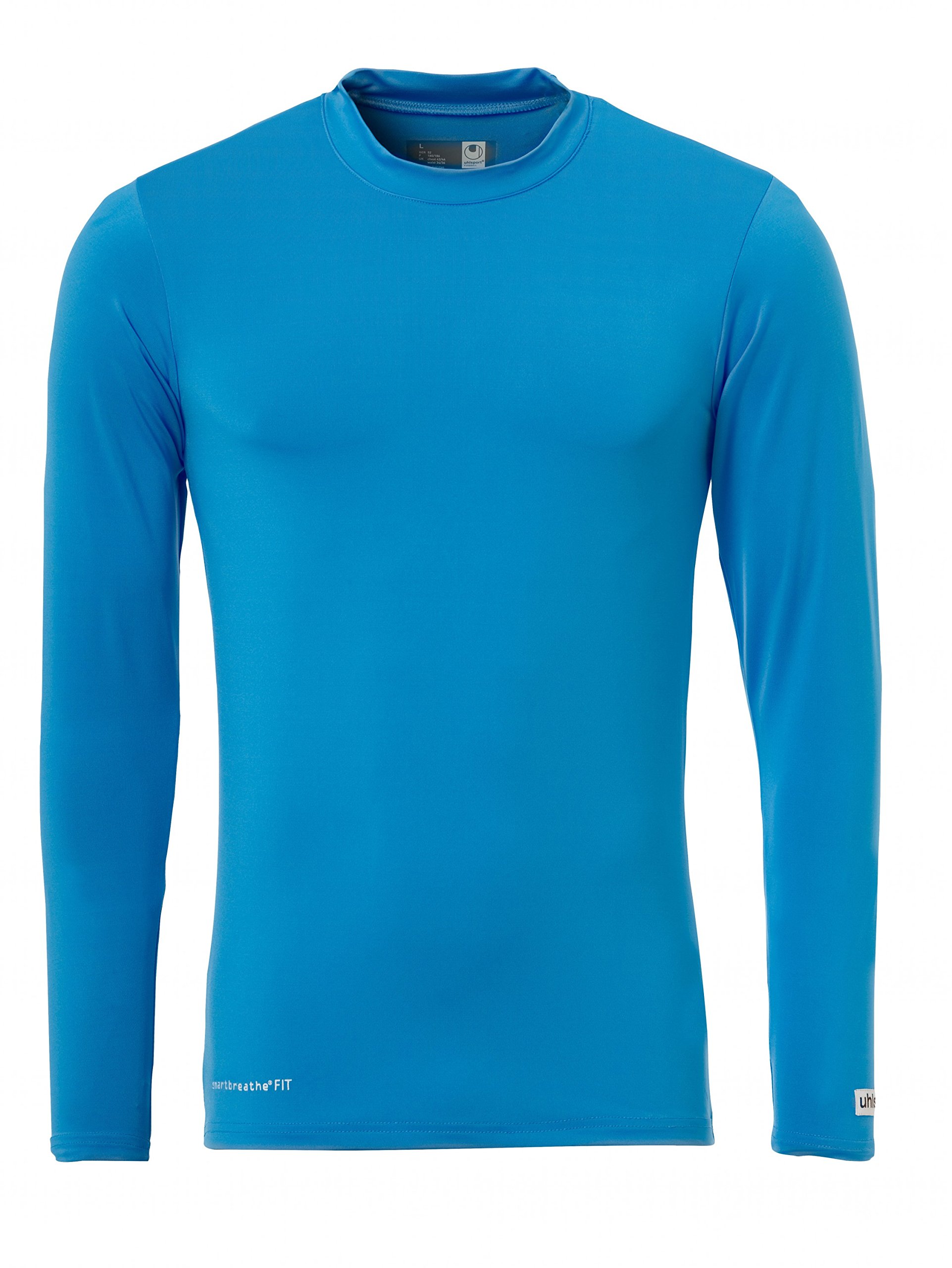 Uhlsport Distinction Colors Long Sleeve Undershirt Children's Long Sleeve Undershirt - Cyan, 116