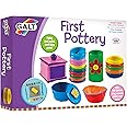Galt Toys, First Pottery, Kids' Craft Kits, Clay and Paint Ages 6 Years Plus