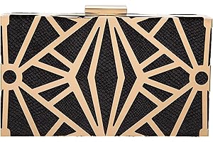 CARIEDO Women Evening Bag Elegant Clutch Purse Exquisite Velvet Metal Hollow out Handbags Prom Wedding Party