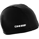 Cressi Adult Super Elastane Stretch Swimming Cap - Quick Drying, Comfortable UV Protection &ndash; Designed in Italy