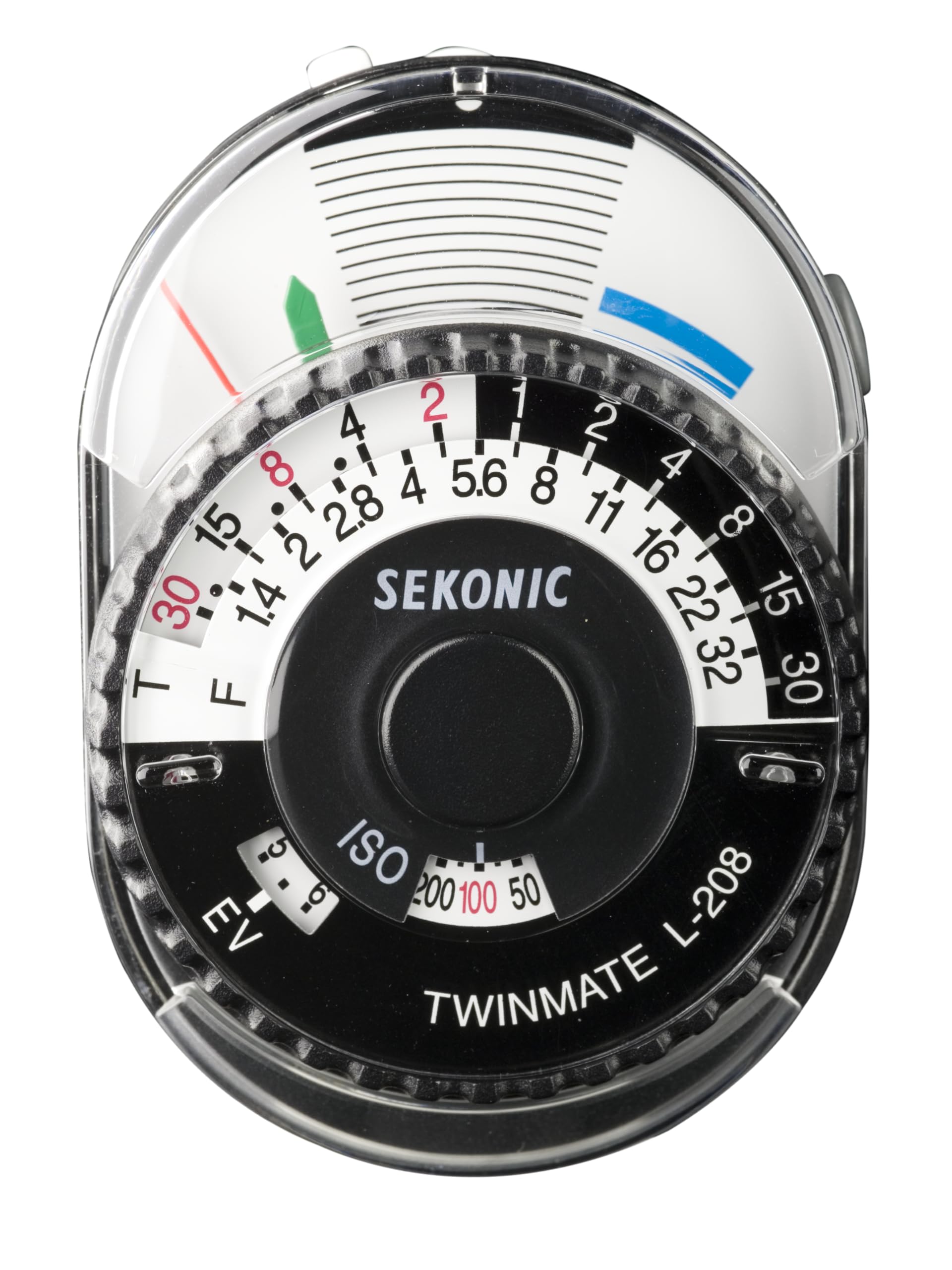 Sekonic Twinmate L-208 Compact Analogue Light Meter,Black