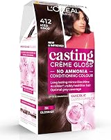 L'Oréal Paris Casting Crème Gloss 412 Iced Cocoa Semi-Permanent Hair Dye 32