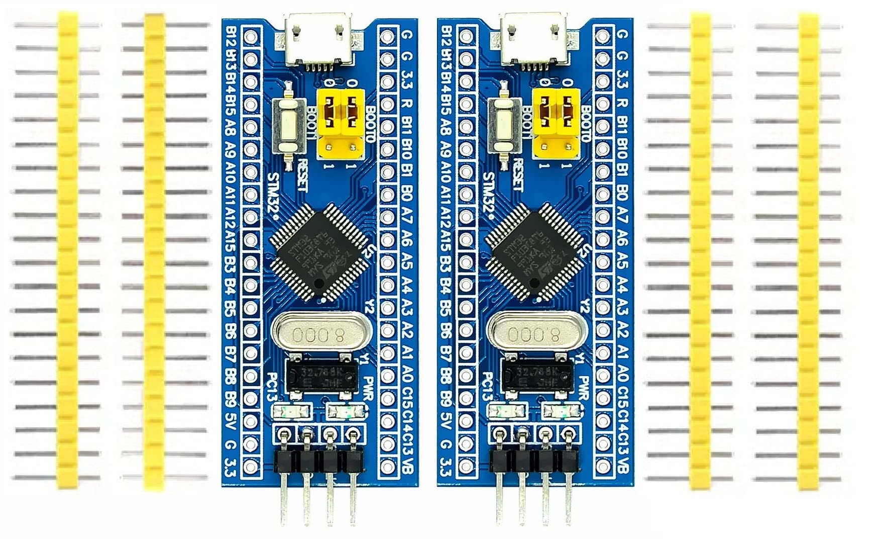 Arduino 64kb Mua WWZMDiB 2 Pcs STM32F103C8T6 Development Board Blue pil Compatible ...
