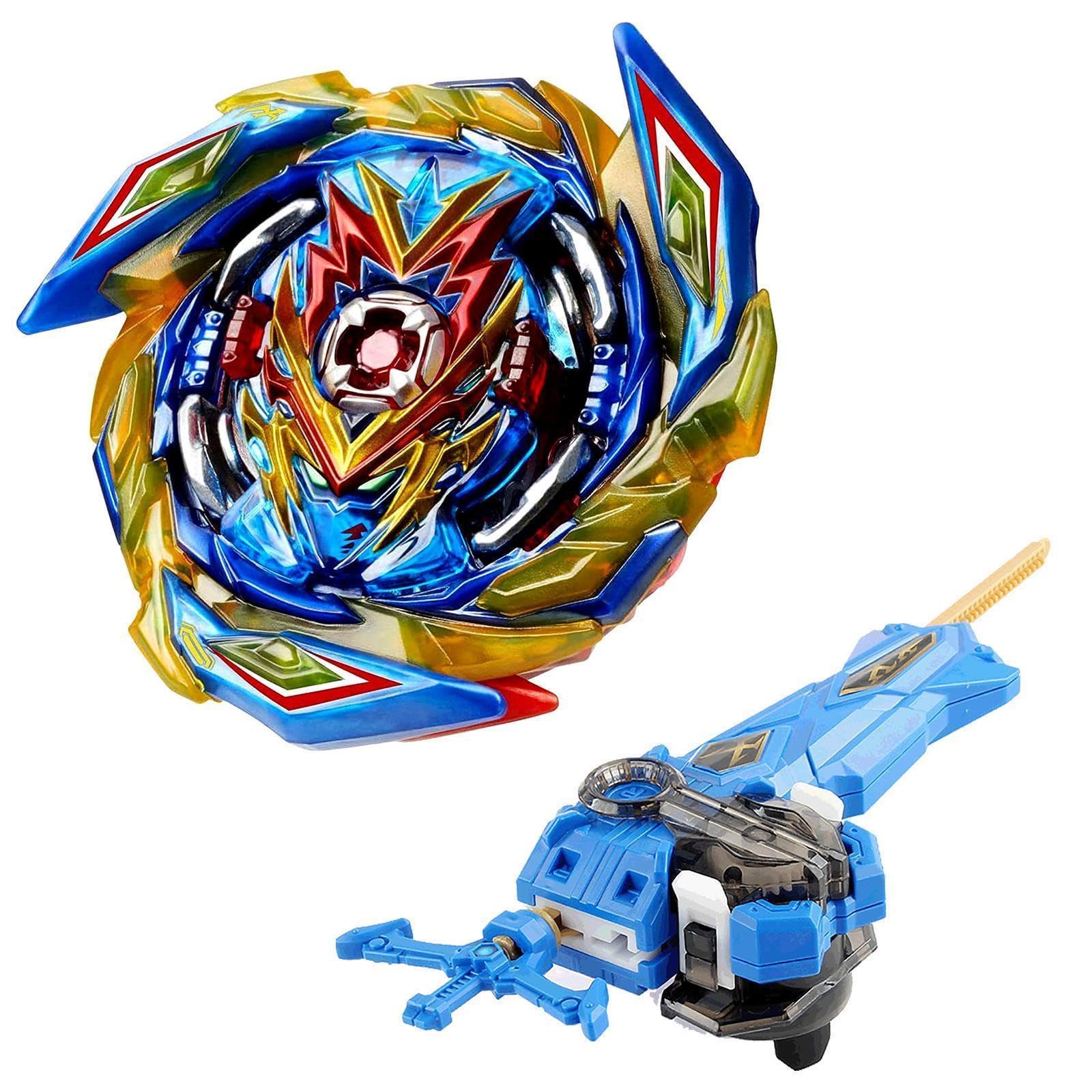 Netoke Gyros Set, 4D Metal Fusion Combat Gyros, With Battling B-200 Holy Sword Launcher LR Gift Set, Modelle: B-163 — image 1