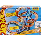 Hot Wheels Sky Crash Tower Track Set &amp; 1:64 Scale Toy Car | 2.5+ Feet Tall Playset with Motorized Booster, Tower Stores 20+ Vehicles, Race Multiple Cars