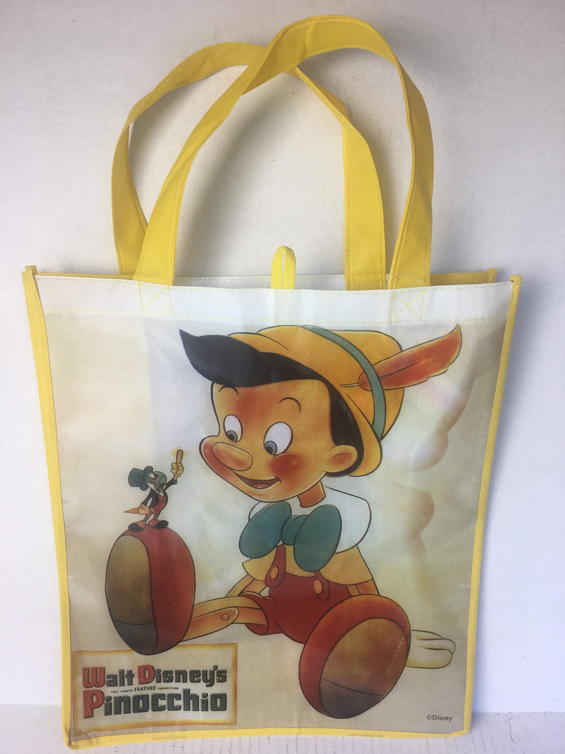 Disney's Pinocchio Large Reusable Tote Bag …