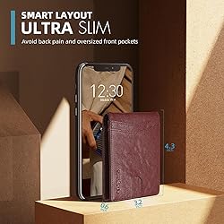 RUNBOX Wallet for Men and Women Slim Rfid Leather 2