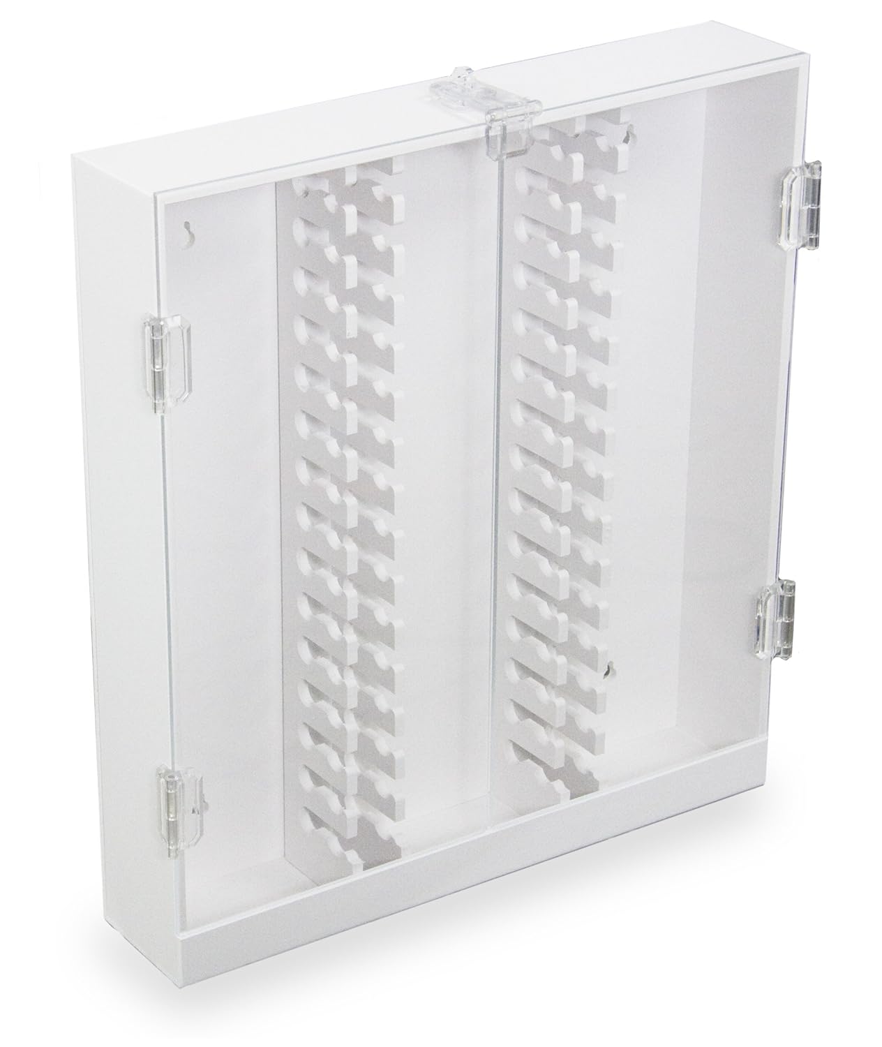 Trippnt 50973 White Pvc Hplc Column Storage Cabinet For Guard Or
