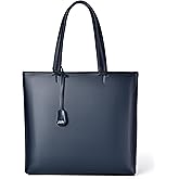 FSD.WG Men's Tote Bag,Business Bag, Leather Briefcase,Elegant Leather（PU）,Large Capacity,Black