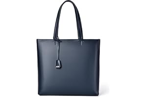 FSD.WG Men's Tote Bag,Business Bag, Leather Briefcase,Elegant Leather,Large Capacity,Black