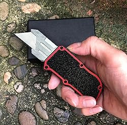 Aviation aluminum utility knife, EDC automatic