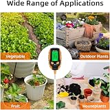 Mcbazel 4-in-1 Soil Meter PH Temperature Moisture Light Gardening Tool view 8