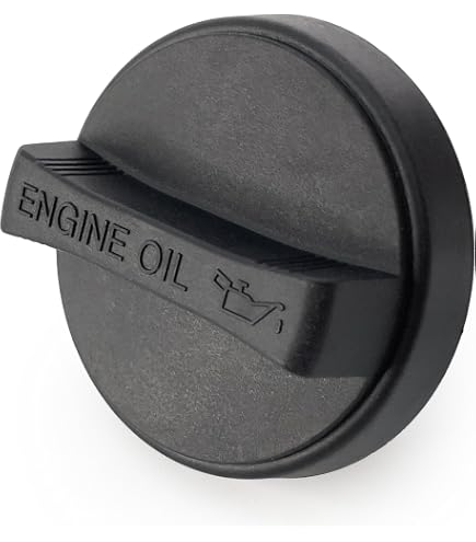 X AUTOHAUX Black Aluminum Oil Filler Cap - M37x3 Thread For Toyota Models, 31x57mm - View #2