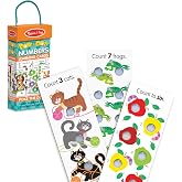 Melissa &amp; Doug Poke-a-Dot Numbers Shapes Colors Flash Cards | 13 Double-Sided Flash Cards, Popping Buttons, Counting &amp; Color Matching Sensory Play, Toddler Learning Toys for Kids, Ages 1+