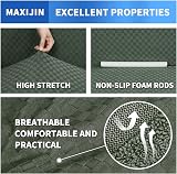 MAXIJIN Newest Jacquard Sofa Cover 2 Seater Army Green Elastic Non Slip view 4
