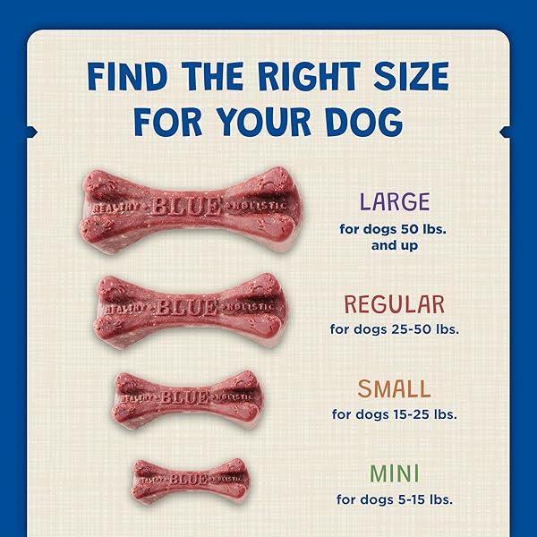 BLUE BUFFALO DENTAL BONES REGULAR NATURAL DENTAL CHEW DOG TREATS BAG VALUE PACK