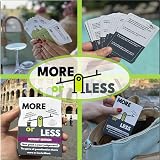 More or Less Science & Nature Edition Card Game Brand New 2 Players view 6
