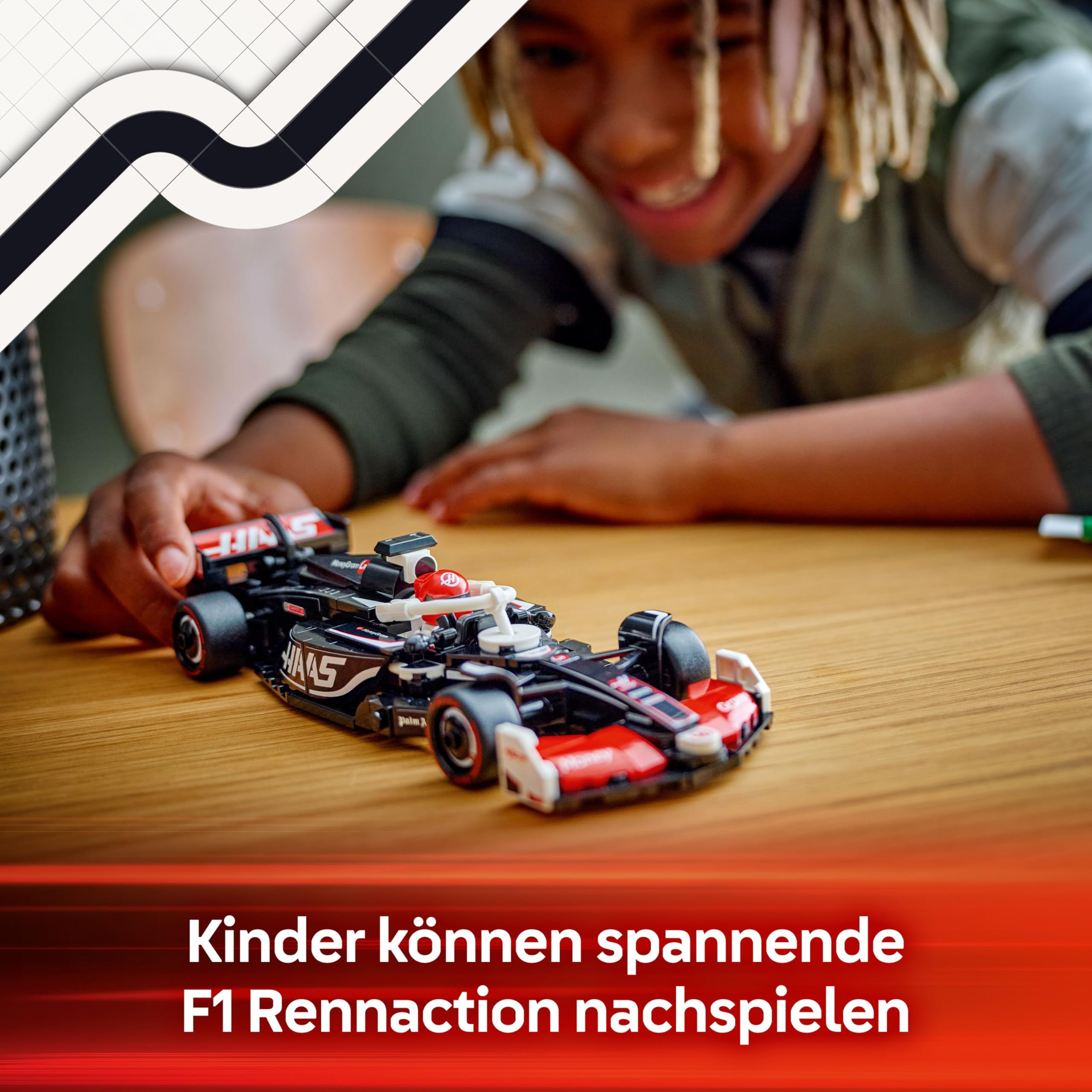 LEGO Speed Champions MoneyGram Haas F1 Team VF-24 Rennauto - Spielzeug mit Formel 1 Minifigur zum Sammeln - Modell und Geschenk für Jungen & Mädchen ab 10 Jahren und Erwachsene Motorsport Fans 77250 5