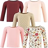 Hudson Baby Unisex Baby Thermal Long Sleeve Tees 5pk