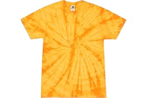 Colortone Short Sleeve Spider Tie Dye T-Shirts for Boys and Girls - Tie Dye T Shirts for Little Kids & Big Kids
