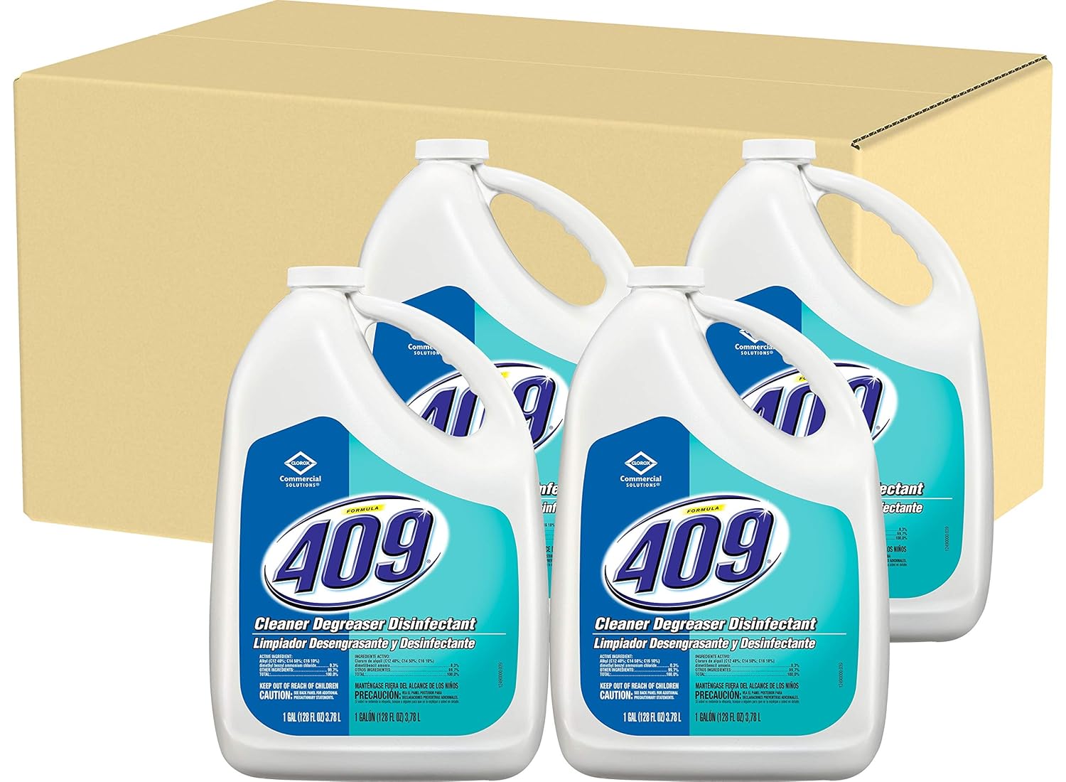 Clorox - COX35300CT CLO 35300 Formula 409 1 Gallon Cleaner Degreaser/Disinfectant Bottle