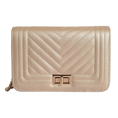 Lino Perros Womens Sling Bag (Gold)