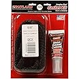 RUTLAND PRODUCTS 95-6 Graphite Impregnated Flat Gasket Kit, 5/8" x 3/16" x 84", Black