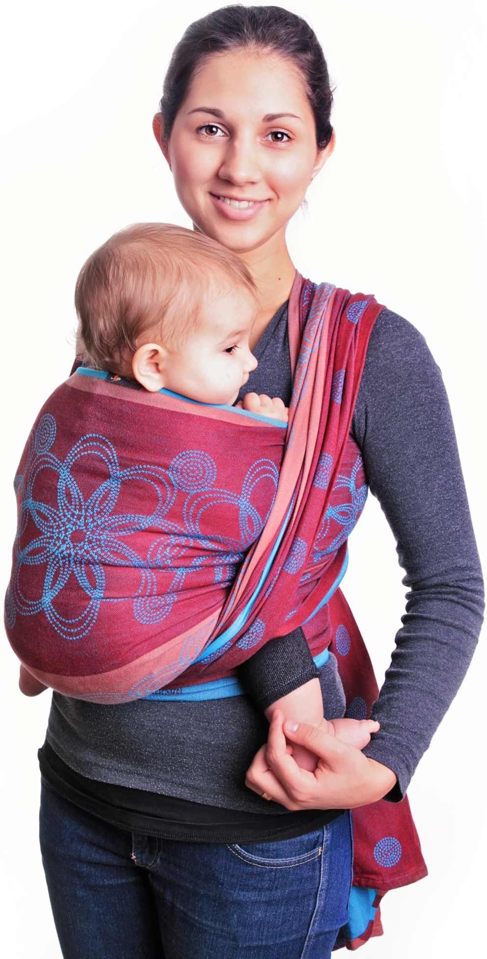 Hoppediz Woven Baby Sling (Jacquard Marrakesch, 4.60 m)