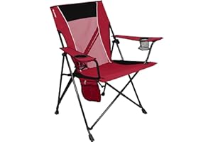 Kijaro Dual Lock Portable Camping Chairs - Versatile Folding Chair, Sports Chair, Outdoor Chair & Lawn Chair - Dual Lock Feature Red Rock Canyon