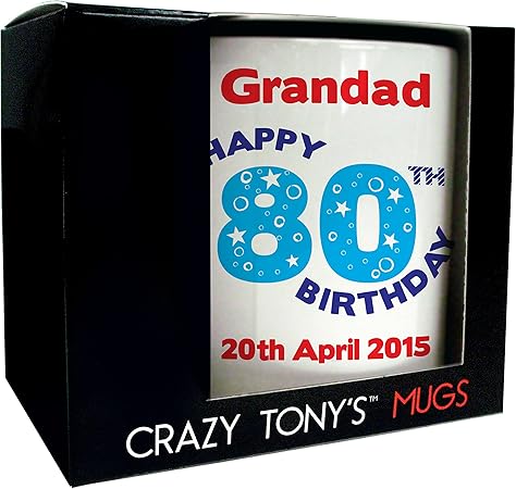 80th birthday gifts for dad uk