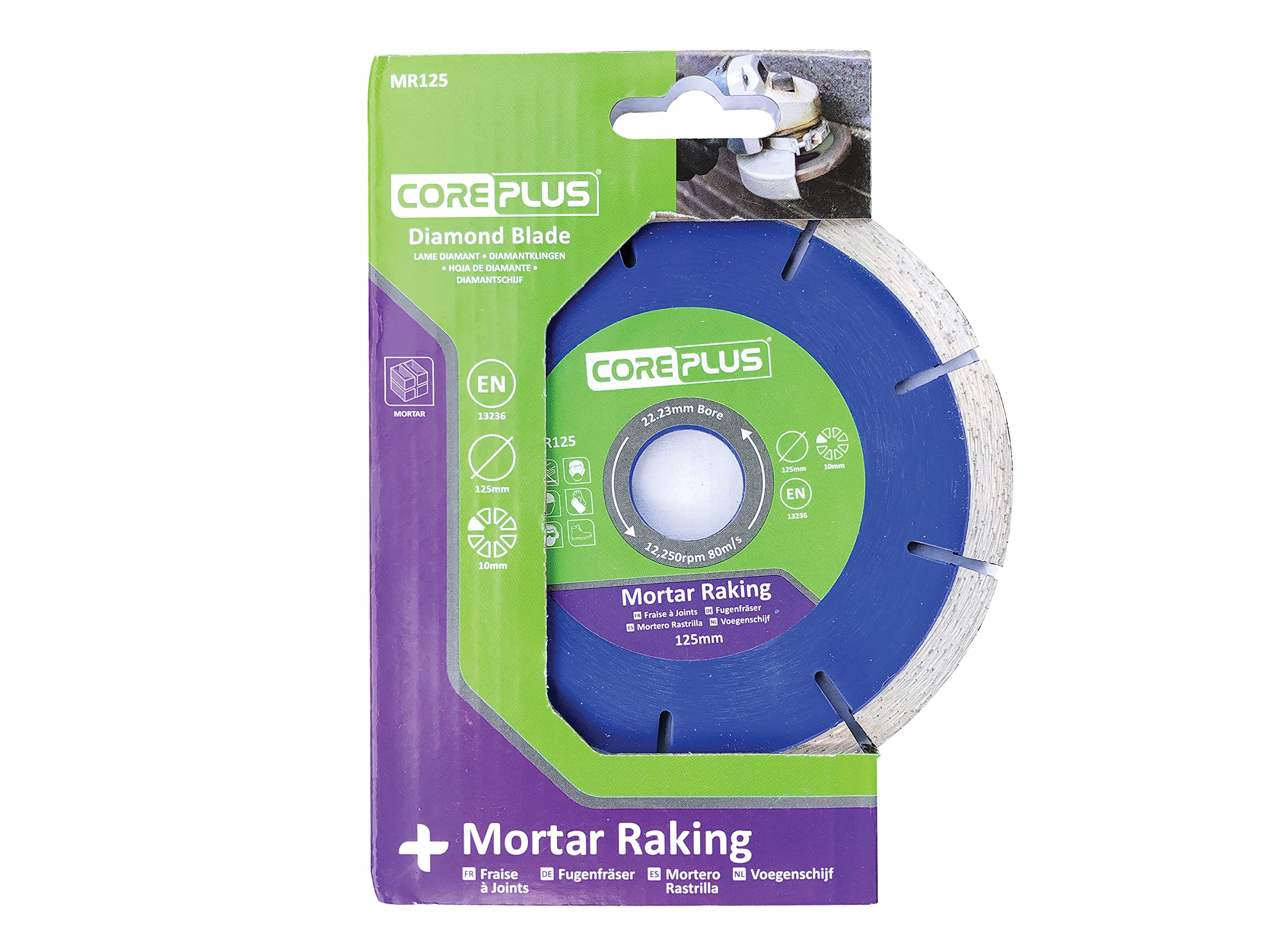 CorePlus Mortar Raking Diamond Blade 125mm x B22.23mm (5in)