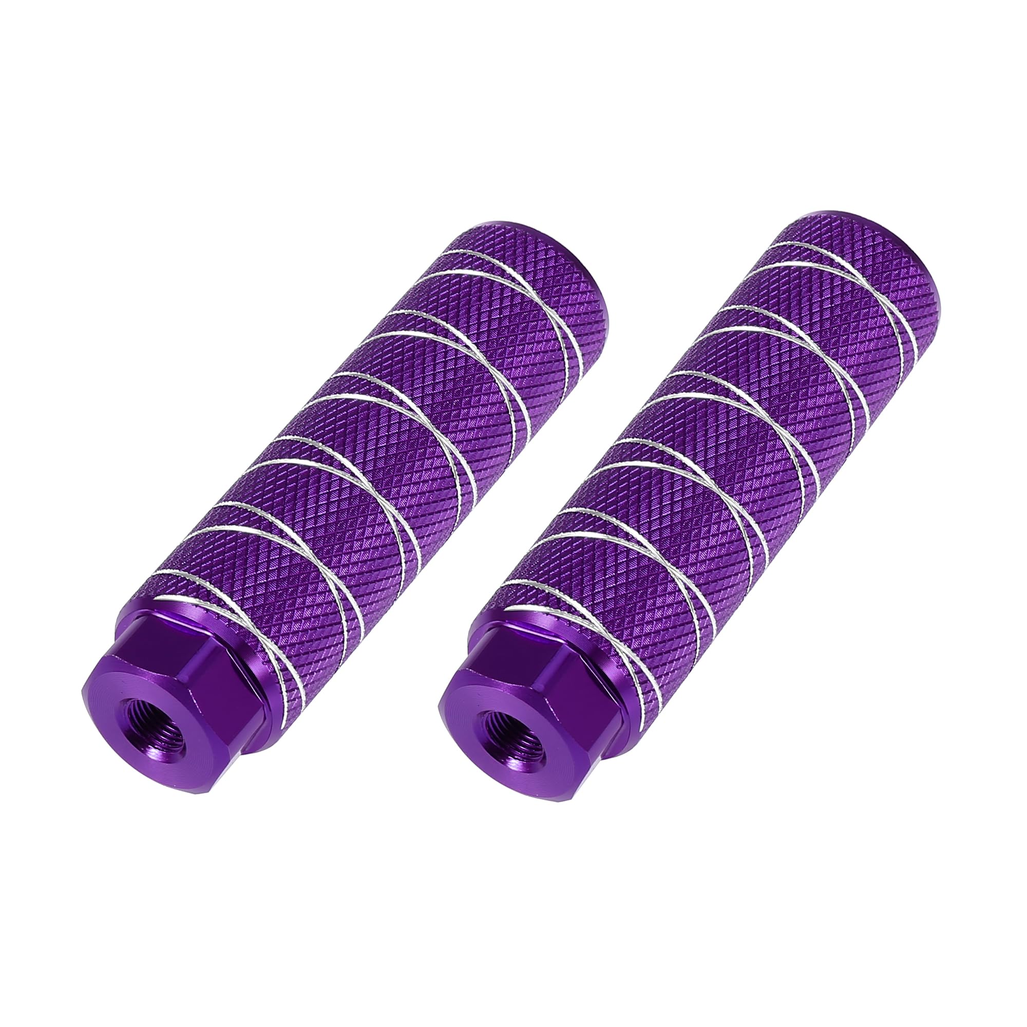 A ABSOPRO Axle Rear Foot Pegs for BMX MTB Bike Fit 3/8 Inch Set of 2