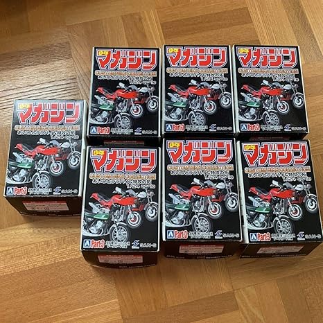 Amazon アオシマ 週刊少年マガジン カスタムバイクコレクション 1 24 シークレット込全7種フルコンプ あいつとララバイ 特攻の拓 プラモデル 通販