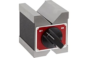 Starrett 566 Dual-Vee Magnetic V-Block, 1-3/4" Capacity