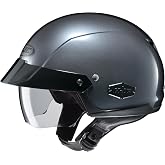HJC is Men's Cruiser Motorcycle Helmet - Black / Medium