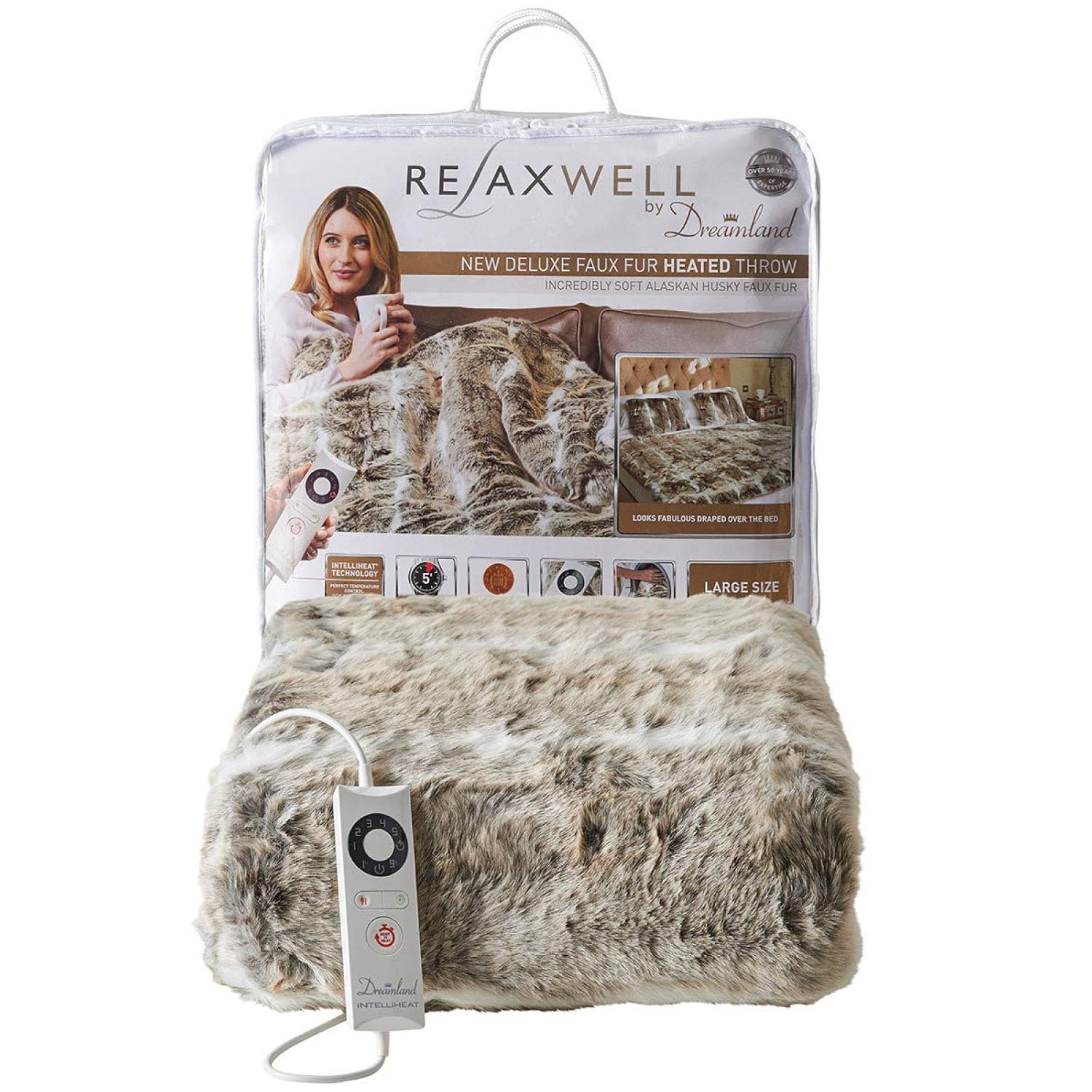 Electric Blankets & Matress Toppers Dreamland Relaxwell 16232