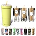 Frostbuddy Togo Buddy | To Go Buddy - 30 oz Stainless Steel Vacuum Insulated Tumbler Cup - thermal cups for hot and cold drinks - stainless steel Tumbler Dunkin Cup (Aloe)