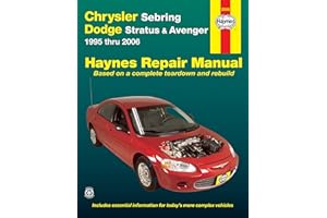 Chrysler Sebring, Dodge Stratus & Avenger 1995 thru 2006 Haynes Repair Manual
