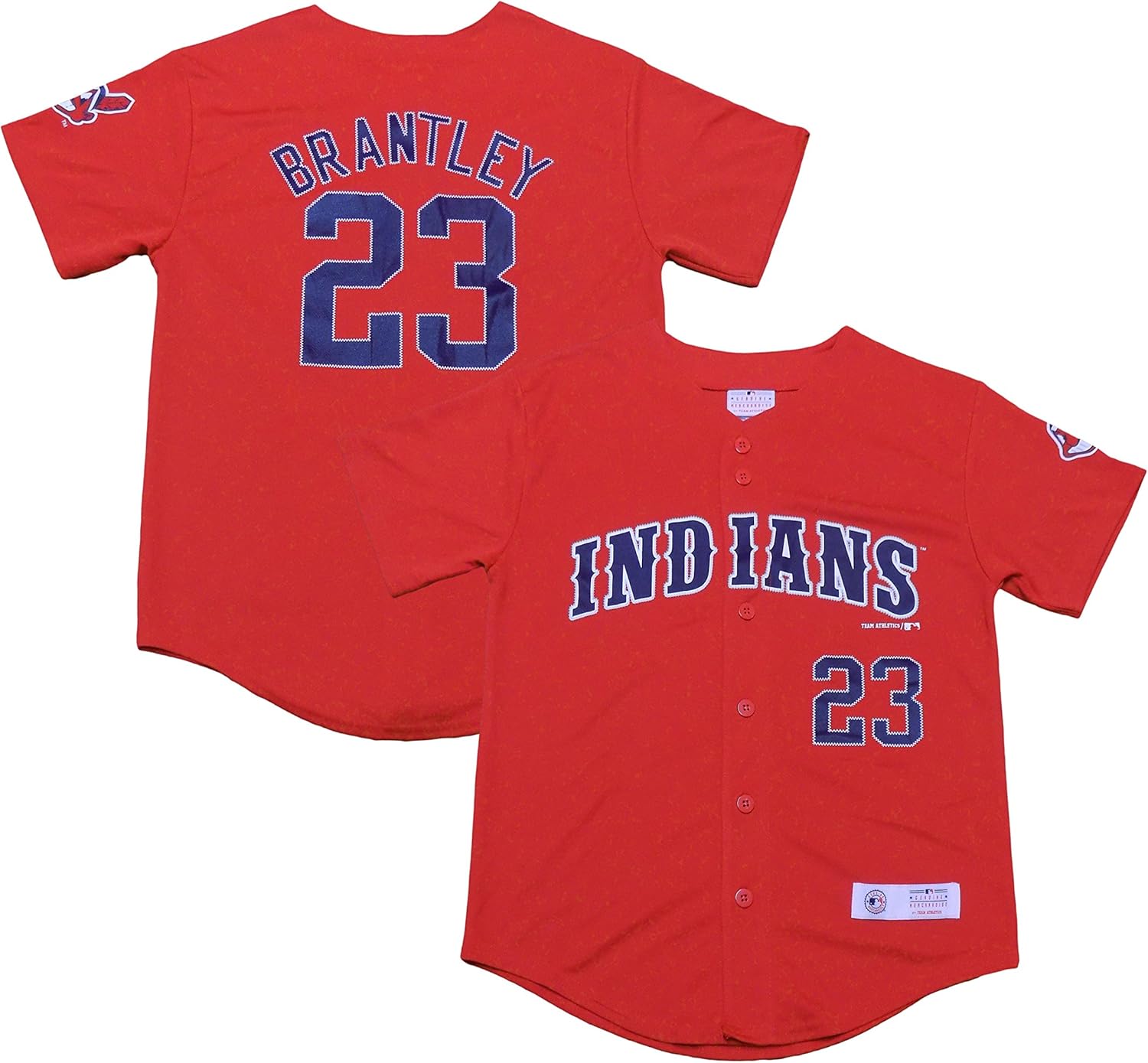 cleveland indians red jersey