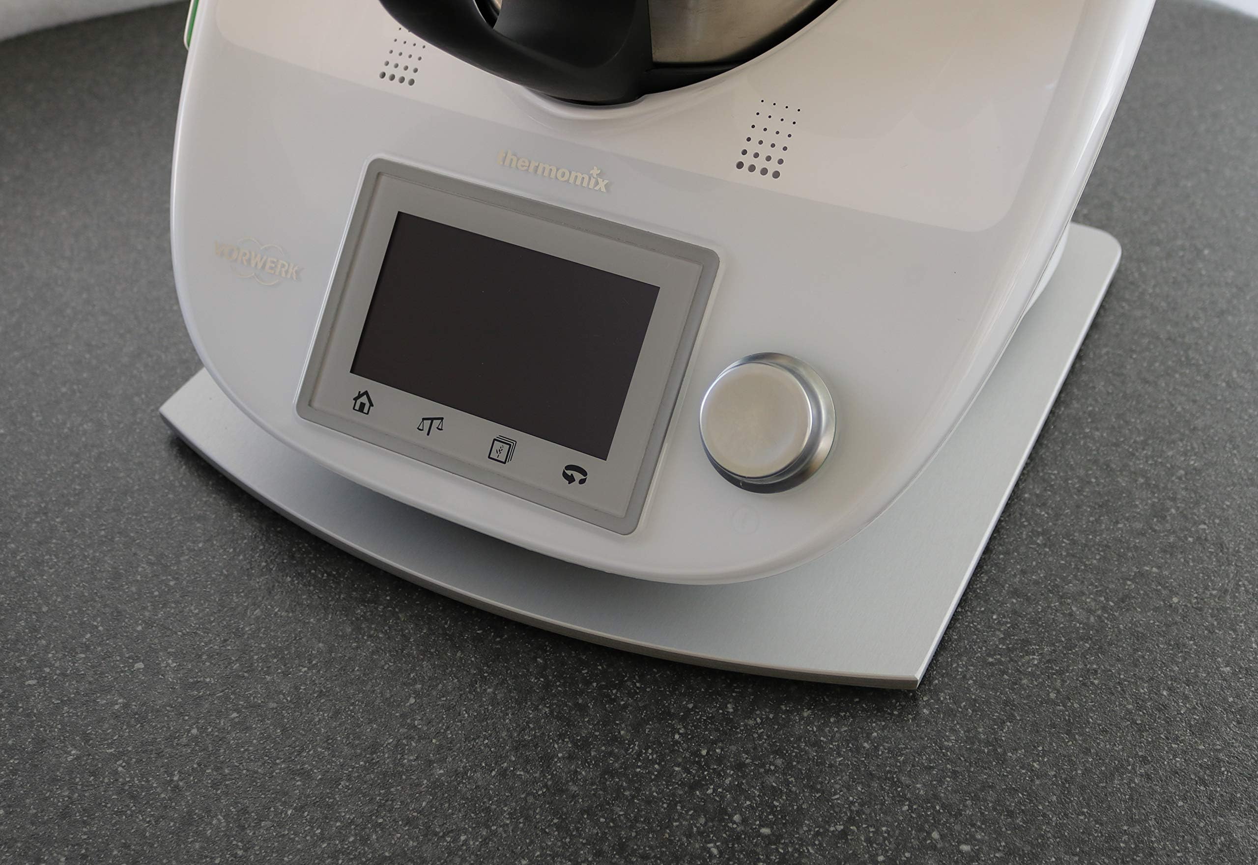 Warenhandel Feuter GmbH Thermomix Gliding Board Aluminium Anodised TM5 TM31 Colourless
