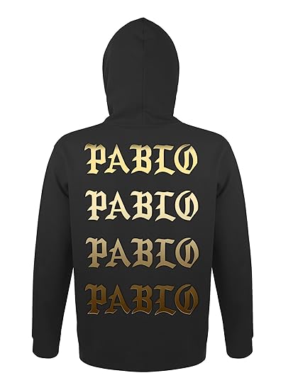 TRVPPY Herren Hoodie Kapuzenpullover Modell I Feel Like Pablo, in vielen versch. Farben, Zweiseitg Bedruckt