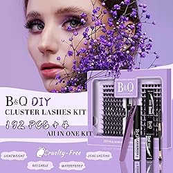 B&Q Lash Extension Kit 192 pcs Eyelash Extension