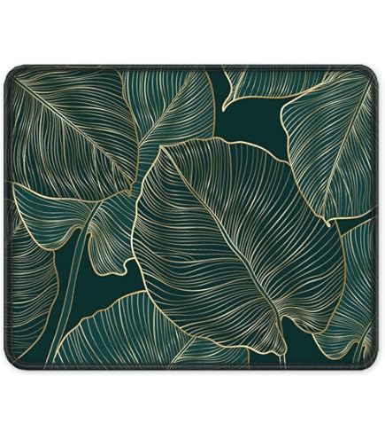 Butterfly Mouse Pad | Blue And Black Aesthetic Design | 8.3x10.3 Inch Non-Slip Base