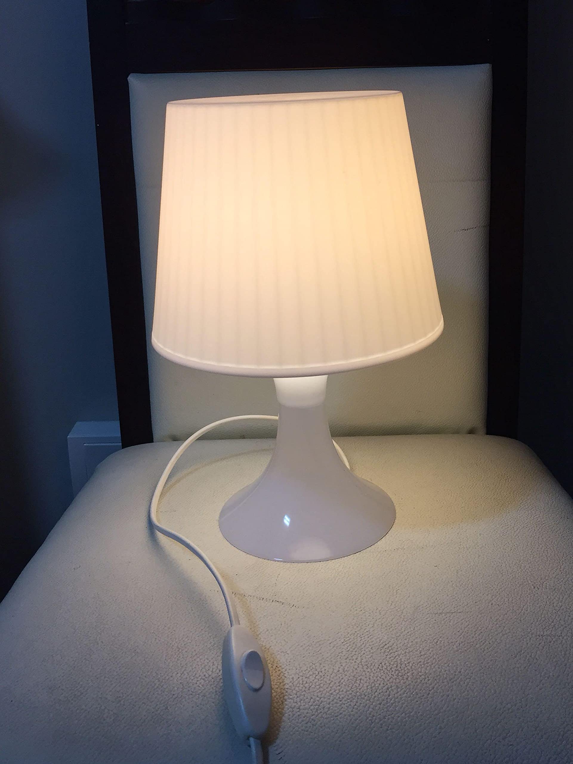 Ikea LAMPAN Table Lamp, White