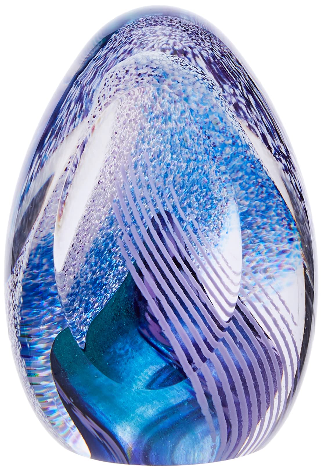 Caithness Glass Crystal Welcome Home Scottish Paperweight, Multi-Coloured