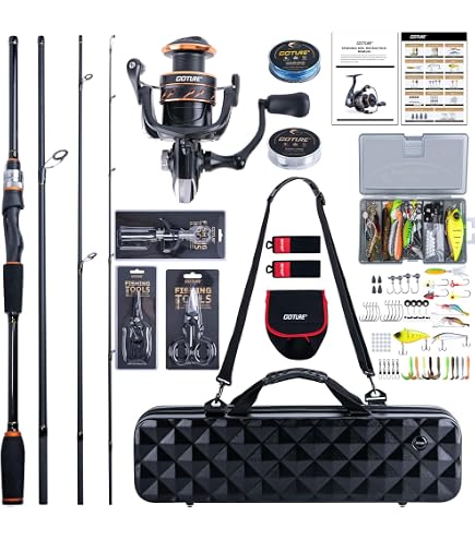 Amazon.com : Daiwa Daiwa CC20F565L Carbon Case Travel Pre-Mounted