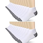 Foaincore 100 Pairs Cushion Ankle Short Socks for Men Women, Unisex Breathable Casual Low Cut Socks Bulk for Homeless Warm
