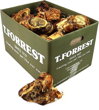 T. Forrest British Roasted Beef Knuckle Bones for Dogs 12 Pack